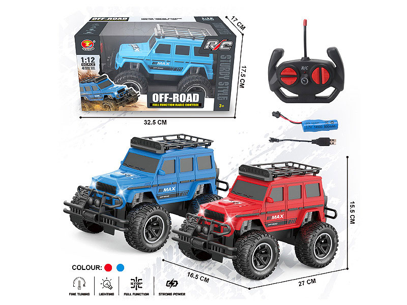 1:12 R/C Cross-country Car W/L_Charge(2C) toys