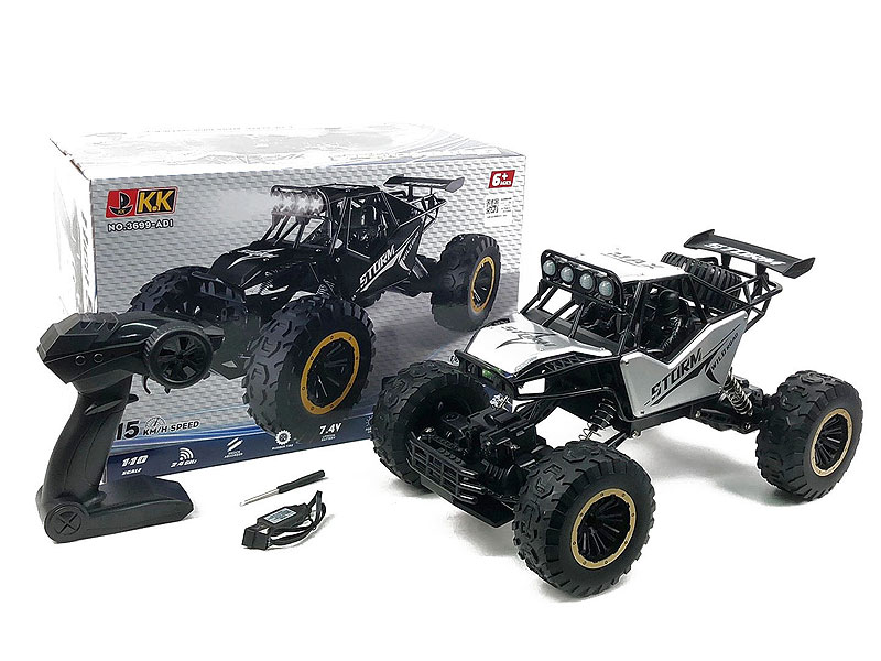 2.4G Die Cast Car R/C W/L_Charger(3C) toys