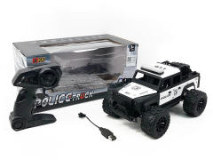 2.4G Die Cast Police Car 5Ways R/C W/L_M_Charge(2C) toys