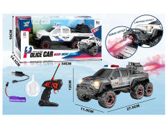 1:18 R/C Spray Police Car 5Ways W/L_Charge(2C) toys