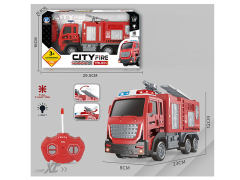 1:16 R/C Fire Engine 4Ways W/L toys