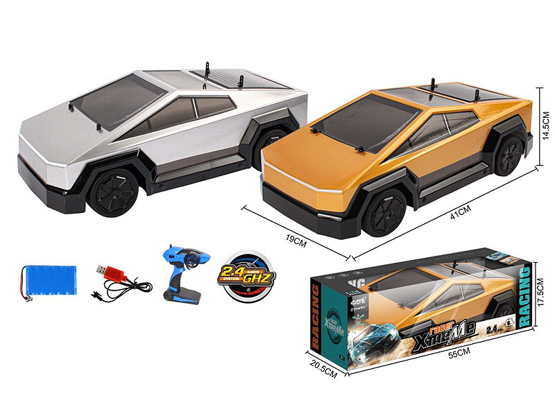 2.4G 1:10 R/C Car 4Ways W/Charge(2C) toys