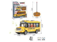 1:18 R/C School Bus W/L_M toys
