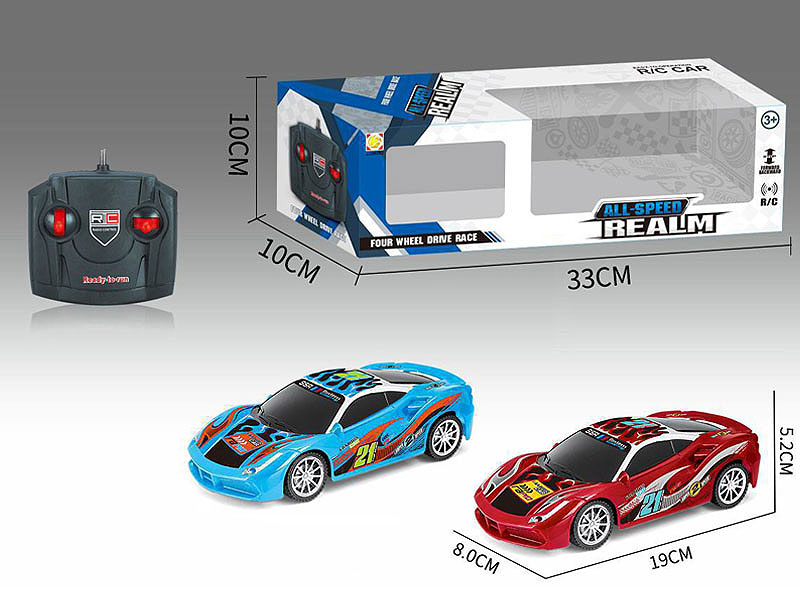 1:22 R/C Racing Car 4Ways(2C) toys