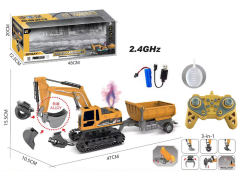 2.4G 1:22 R/C Spray Construction Truck 11Ways W/L_S_Charge