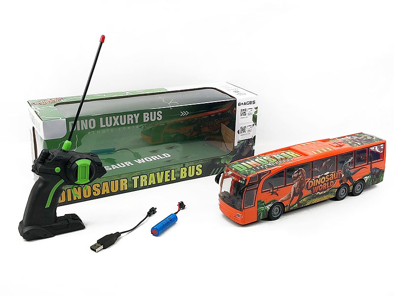 R/C Bus 4Ways W/L_Charge toys