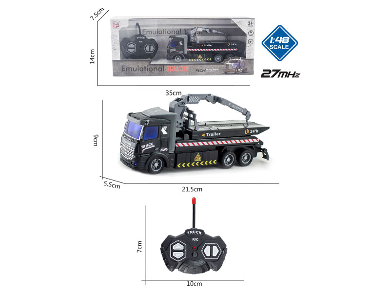 1:48 R/C Truck 4Ways W/L toys