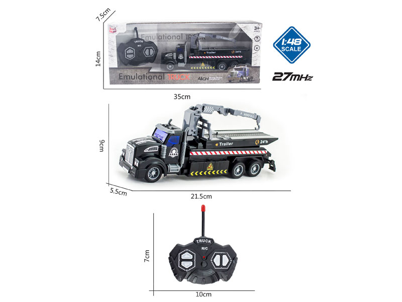 1:48 R/C Truck 4Ways W/L toys