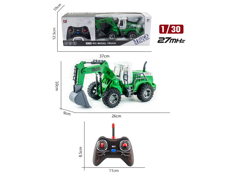 1:30 R/C Farmer Truck 5Ways W/L toys