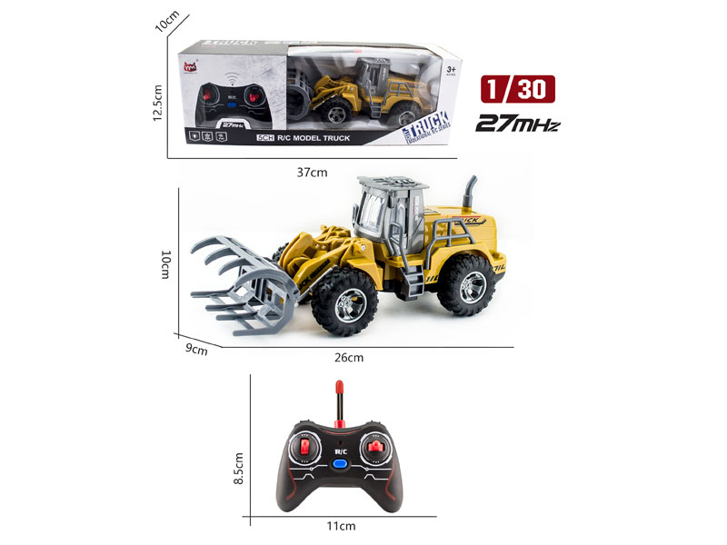 1:30 R/C Construction Truck 5Ways W/L toys