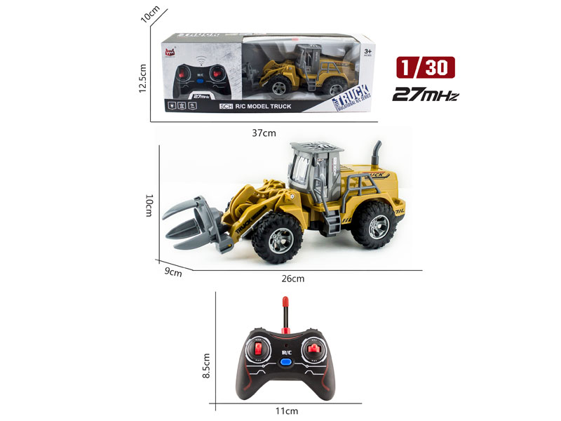 1:30 R/C Construction Truck 5Ways W/L toys