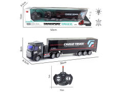 1:48 R/C Container Truck 4Ways W/L_Charge toys