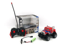 R/C Racing 4Way Car W/Charge toys