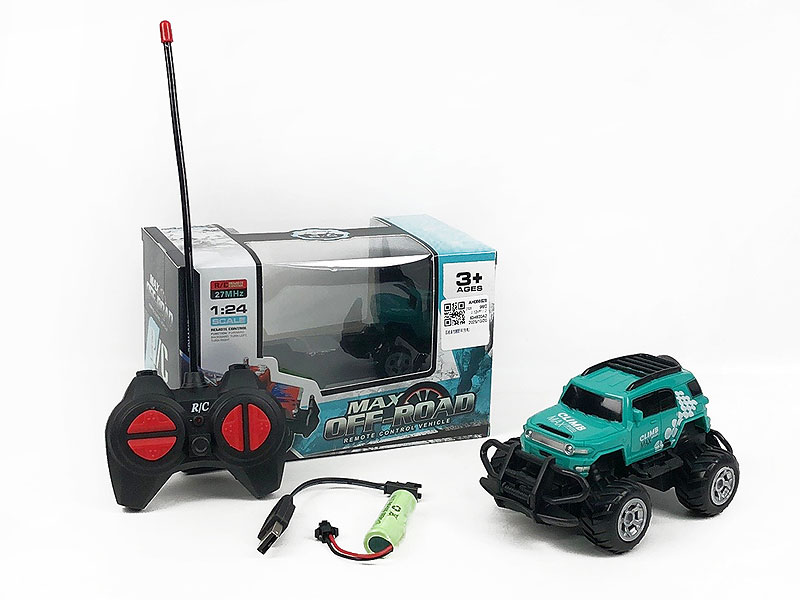 R/C Cross-country Car 4Ways W/Charge toys