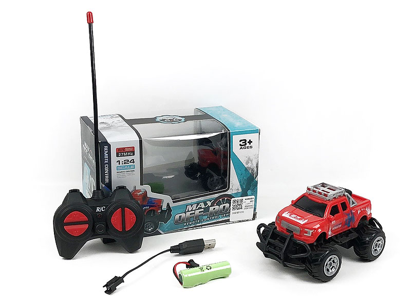 R/C Cross-country Car 4Ways W/Charge toys