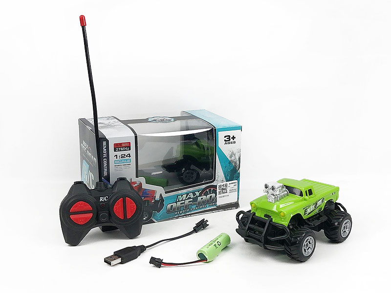 R/C Cross-country Car 4Ways W/Charge toys