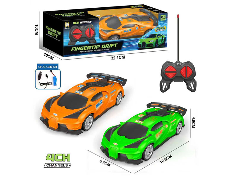 R/C Sports Car 4Ways W/Charge(2C) toys