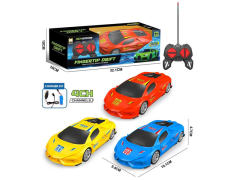 R/C Sports Car 4Ways W/Charge(3C) toys