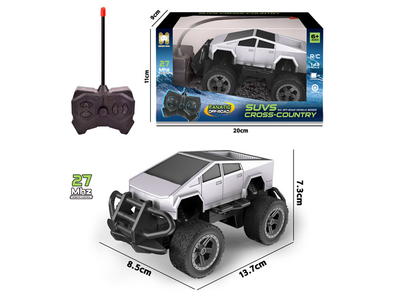 1:43 R/C Cross-country Car 4Ways toys