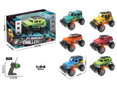 1:24 R/C Cross-country Car 4Ways W/L(6S) toys