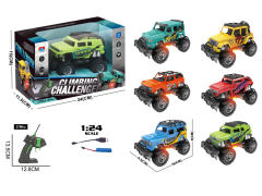 1:24 R/C Cross-country Car 4Ways W/L_Charge(6S) toys