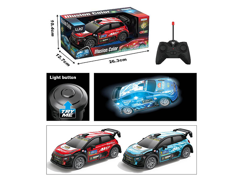 1:22 R/C Car 4Ways W/L(2C) toys