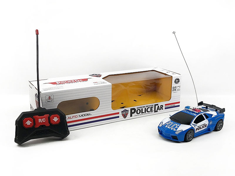 1:24 R/C Police Car 2Ways(3C) toys