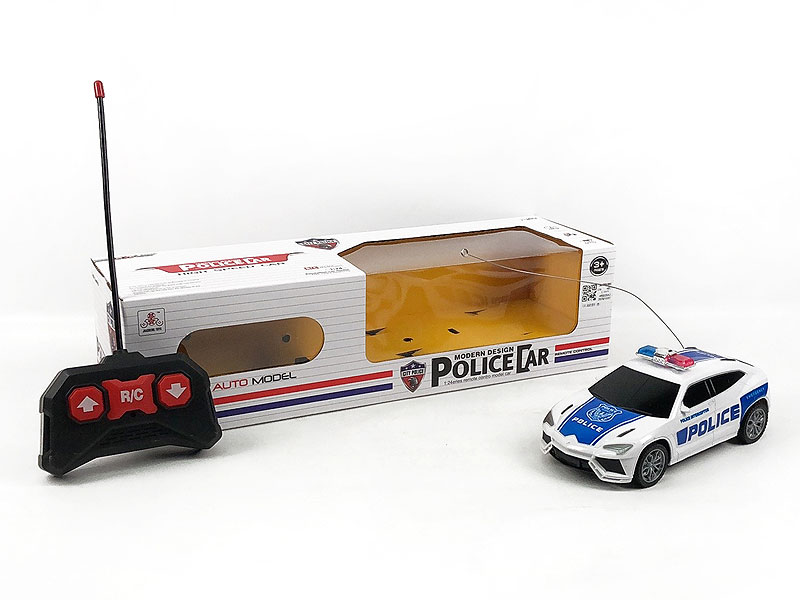 1:24 R/C Police Car 2Ways(3C) toys