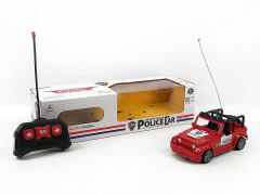 1:24 R/C Police Car 2Ways(3C) toys