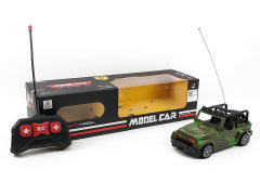 1:24 R/C Military Car 2Ways(3C) toys