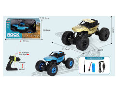 1:16 Die Cast Climbing Car 4Ways R/C W/Charge(2C) toys