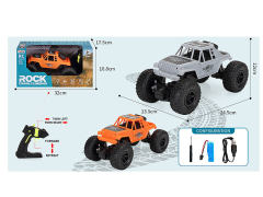1:16 Die Cast Climbing Jeep 4Ways R/C W/Charge(2C) toys