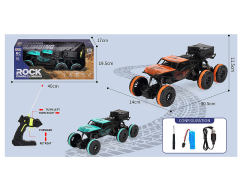 1:14 Die Cast Climbing Car 4Ways R/C W/Charge(2C) toys