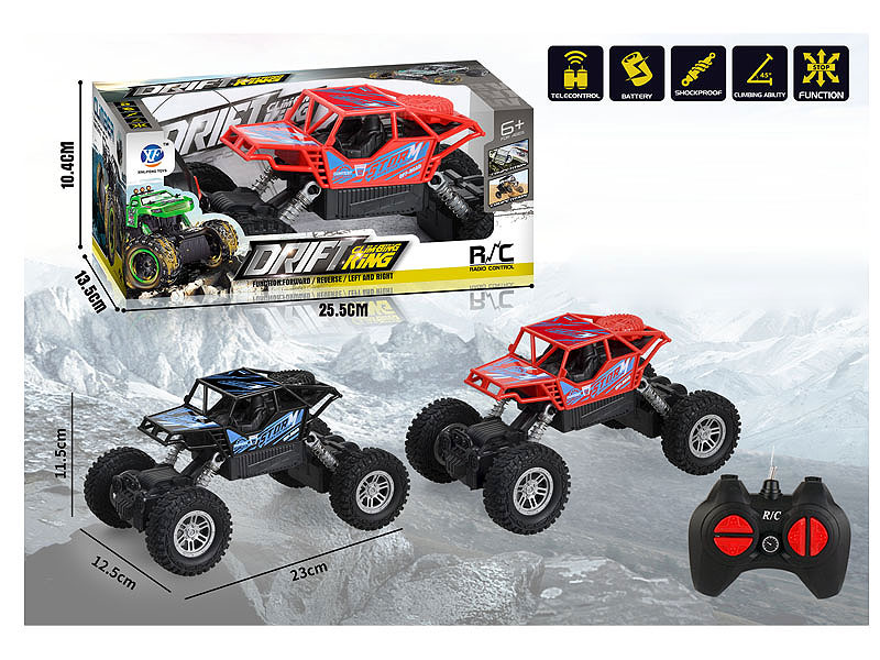 1:16 R/C Climbing Car 4Ways(2C) toys