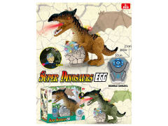 遥控喷雾抱蛋翼龙带灯光音乐（2色）