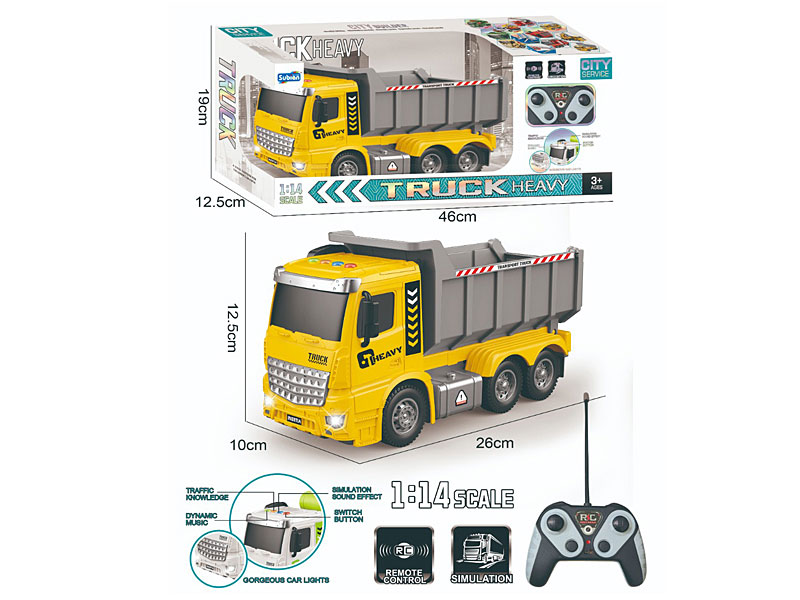 1:14 R/C Car 4Ways W/L_M toys