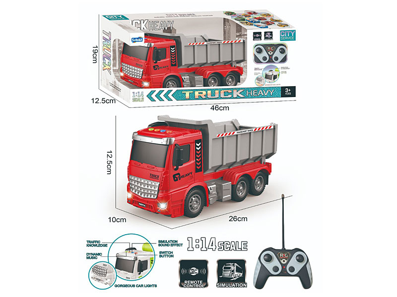 1:14 R/C Car 4Ways W/L_M toys