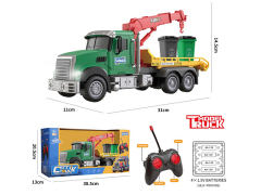 1:14 R/C Sanitation Car 4Ways W/L toys