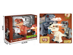 R/C Spray Dinosaur 8Ways W/L_S_Charge(2C) toys
