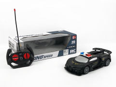 R/C Police Car 4Ways W/L toys