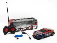 1:24 R/C Car 4Ways W/Charge toys