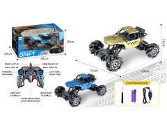 2.4G 1:18 Die Cast Stunt Climbing Car 11Ways R/C W/Charge(2C) toys