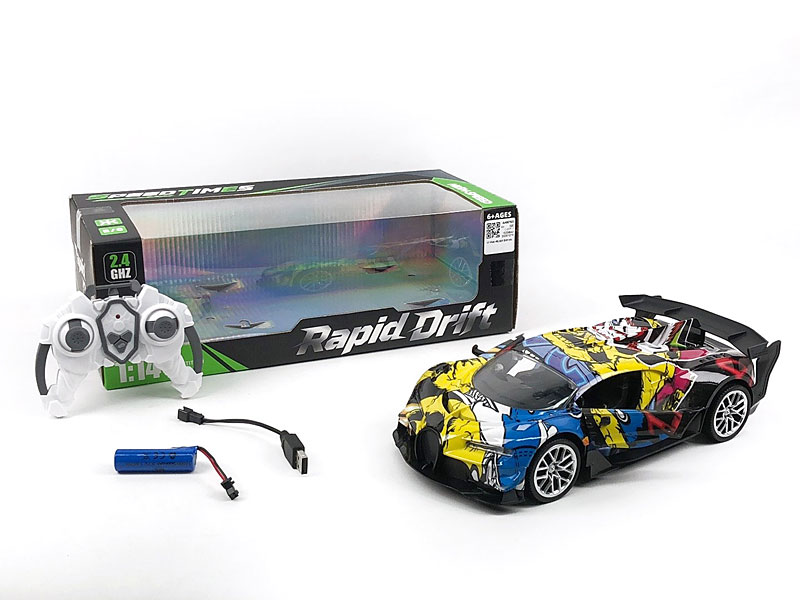 2.4G 1:14 R/C Car 5Ways W/L_Charge toys