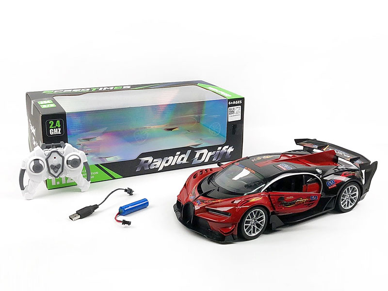 2.4G 1:12 R/C Racing Car 5Ways W/L_Charge toys