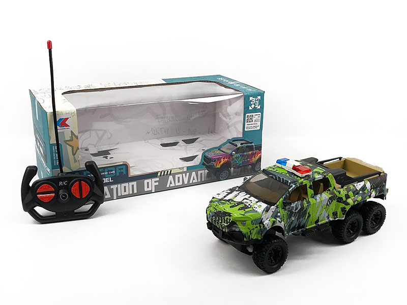 1:16 R/C Police Car 4Way W/L(3C) toys