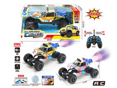 R/C Spray Climbing Car 5Ways W/L_Charge toys