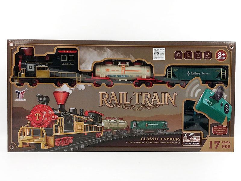 R/C Smoke Orbit Train Set W/L_S toys
