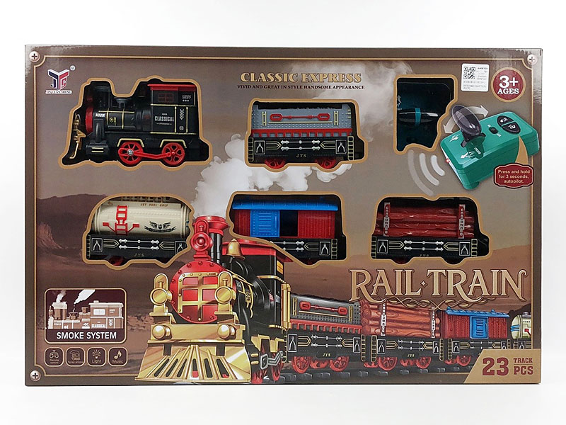 R/C Smoke Orbit Train Set W/L_S toys