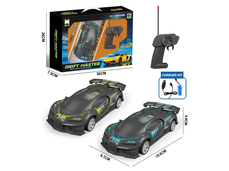 R/C Sports Car 4Ways W/Charge(2C) toys