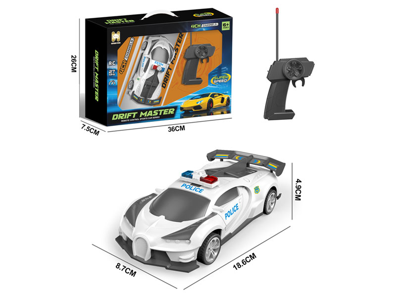 R/C Police Car 4Ways toys